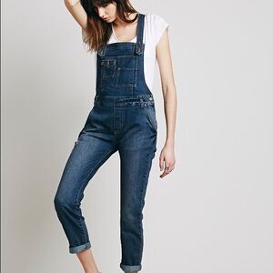 Denim overalls by freepeople